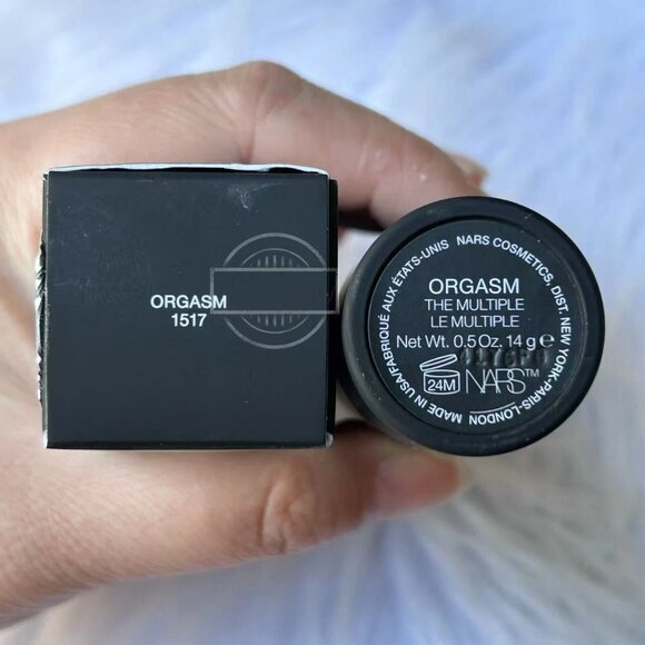 New NARS The Multiple Cream Blush, Lip and Eye Stick~Orgasm~Full Size 14 g~RARE - Picture 5 of 5